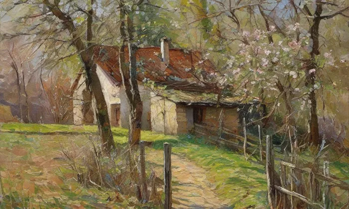 Hausberk (Křimov) – spring