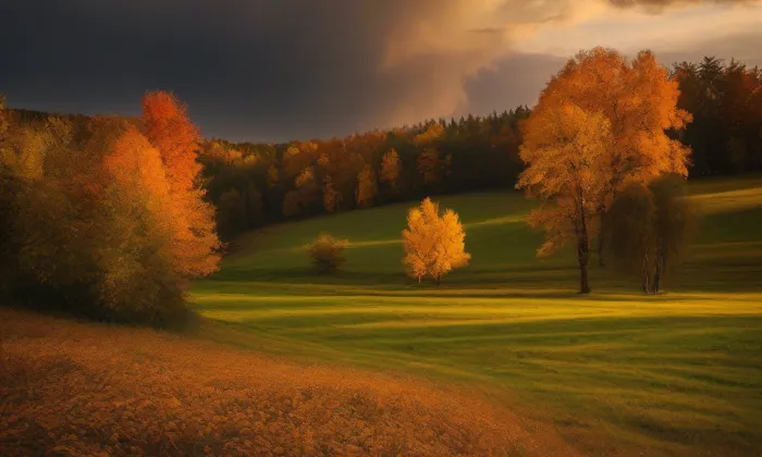 Hauswaldská kaple – autumn