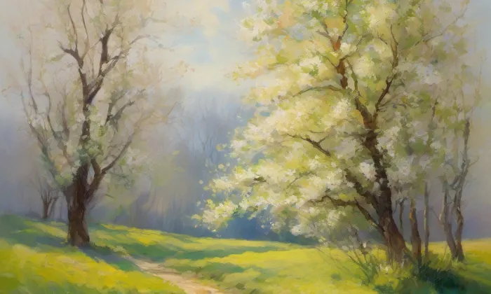 Hrádek u Husince – spring