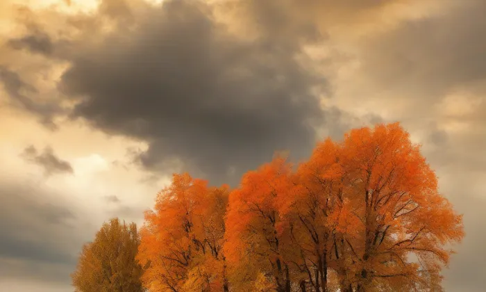 Hrádek u Nechanic – autumn