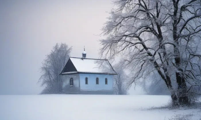 Hrad Těšín – winter