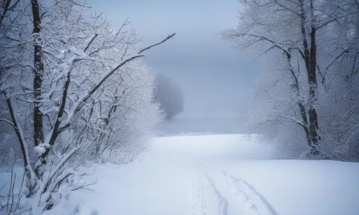 Hradisko svatého Klimenta – winter