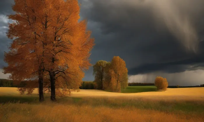 Husův sbor v Lomnici nad Popelkou – autumn