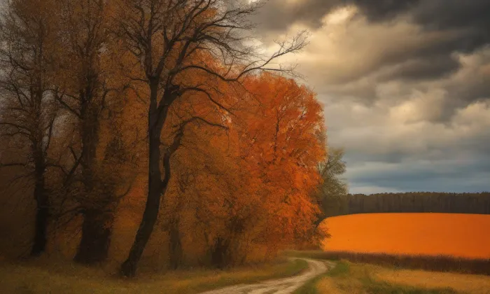Husův sbor v Prostějově – autumn