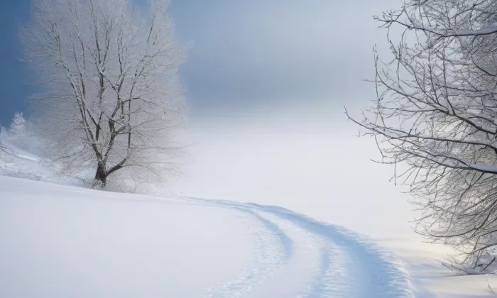 husitský kostel v Heřmanově Městci – winter