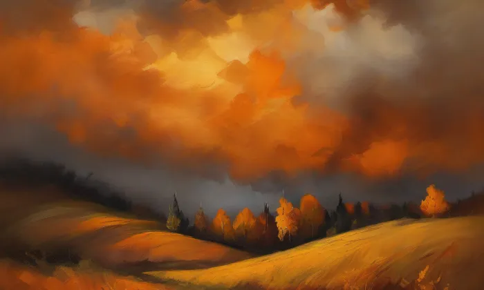 husitský kostel v Ledči nad Sázavou – autumn