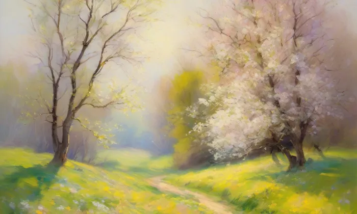 Jablunkovské arboretum – spring