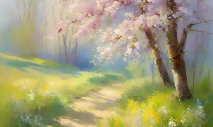 Janáčkovo stromořadí – spring