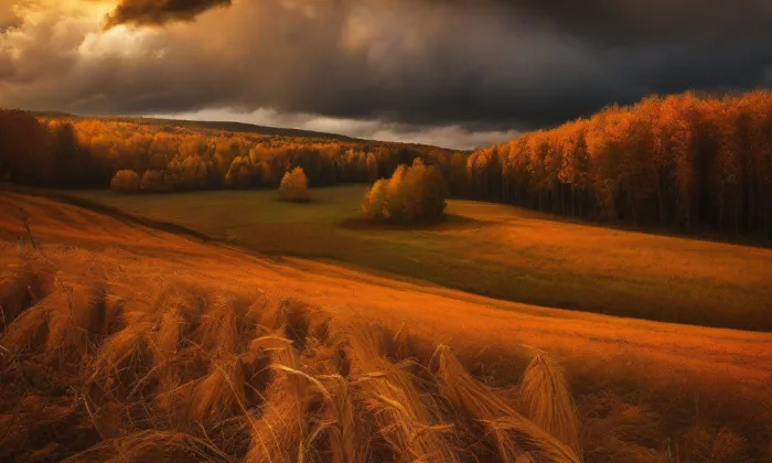 Kadaňská radnice – autumn