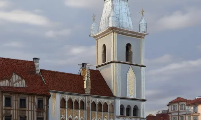Kadaňská radnice – iluminace