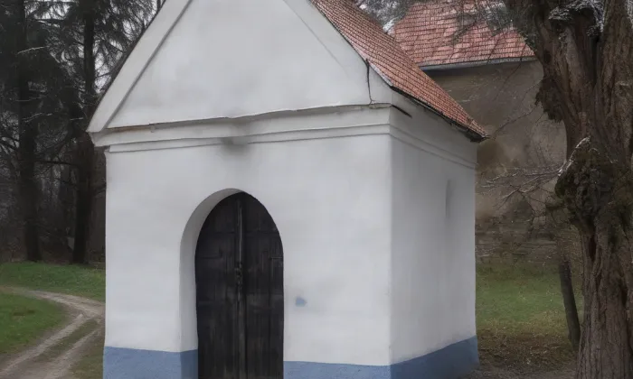 kaple (Březno) – winter