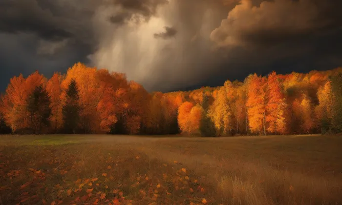 Kaple Čtrnácti svatých pomocníků (Mradice) – autumn
