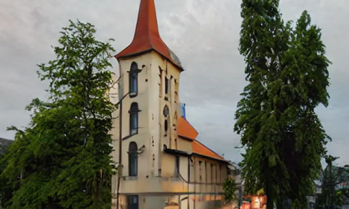kaple Apoštolů – noc