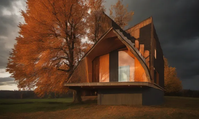 kaple Bičování Krista – autumn
