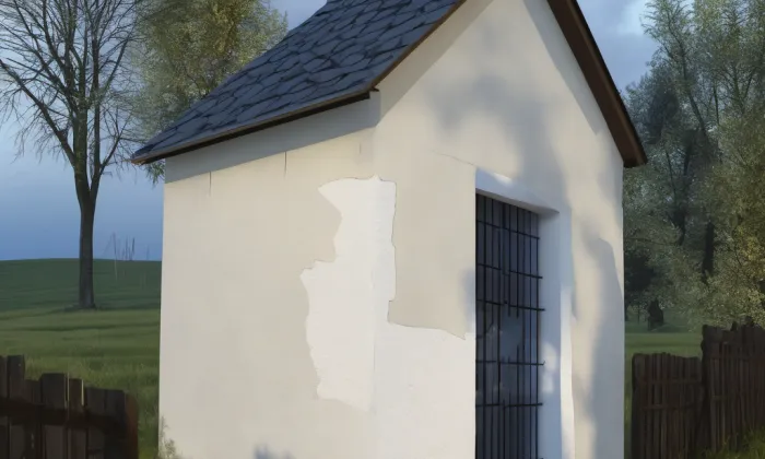 kaple Matky Boží (Mikulášovice) – noc