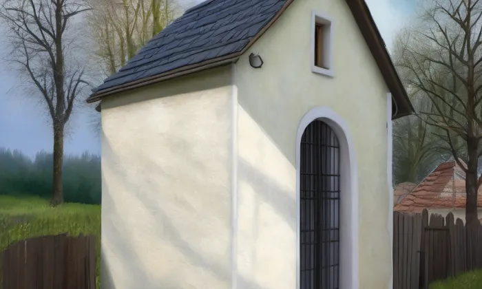 kaple Matky Boží (Mikulášovice) – spring