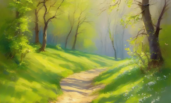kaple na hřbitově v Doksech – spring