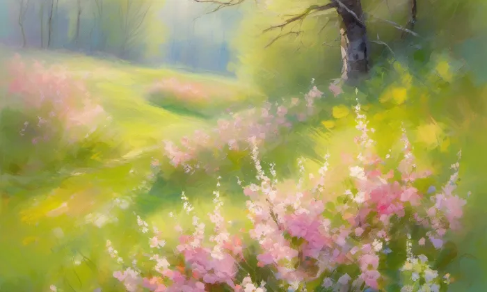 kaple Na Studních – spring