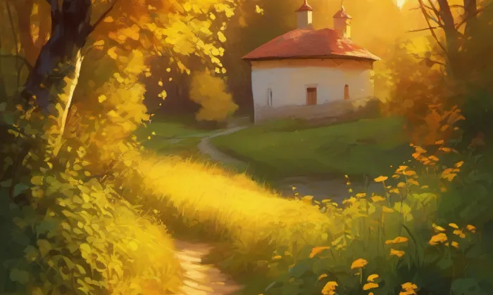 kaple Na Studních – summer