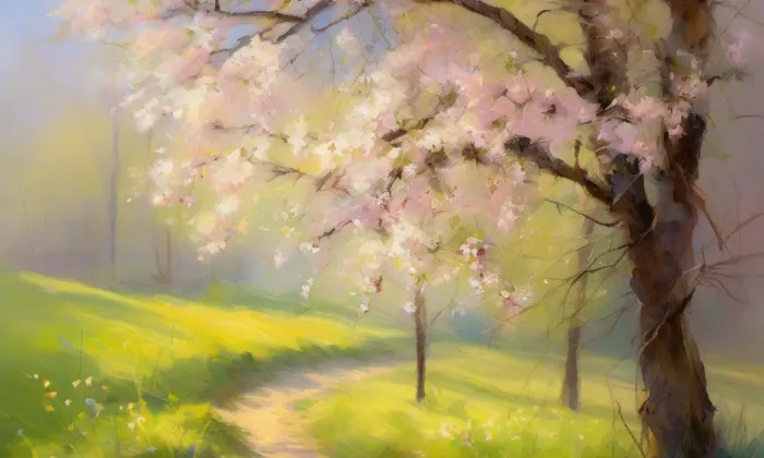 kaple Nalezení svatého Kříže (Velká Dobrá) – spring
