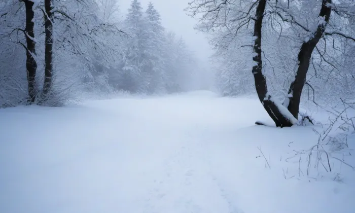 kaple Nalezení svatého Kříže (Velká Dobrá) – winter