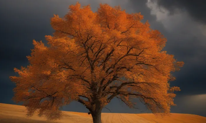 kaple Navštívení Panny Marie (Povrly) – autumn