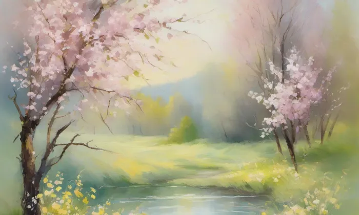 kaple Nejsvětější Trojice (Ohařice) – spring