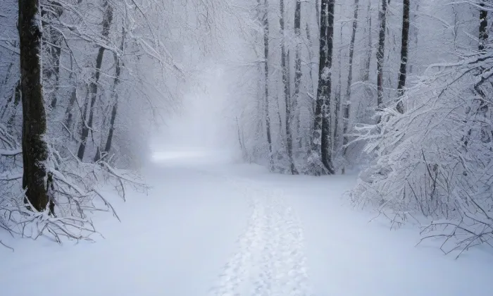 kaple Nejsvětější Trojice (Zahrádky) – winter