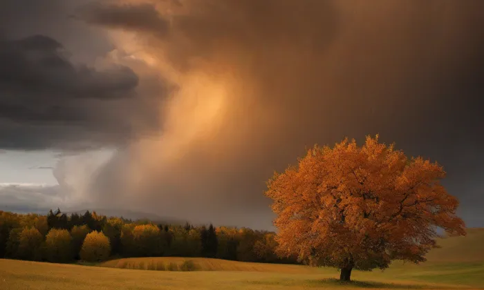 kaple Nejsvětějšího srdce Páně (Sokolí) – autumn
