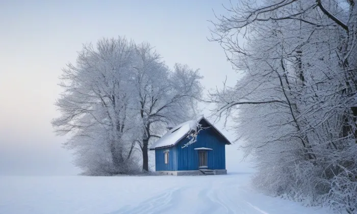 kaple Panny Marie (Červená Hora) – winter