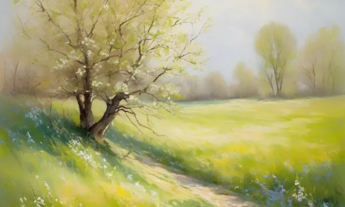 kaple Panny Marie (Chomutov) – spring