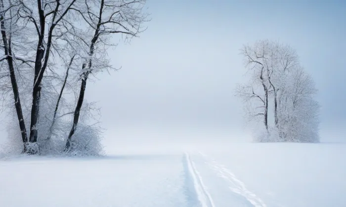 kaple Panny Marie (Kramolna) – winter