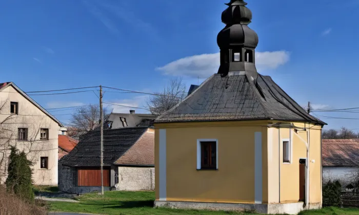 kaple Panny Marie (Vahaneč) – winter