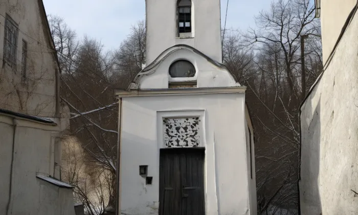 kaple Panny Marie Líšeňské – winter