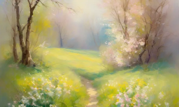 kaple Panny Marie Pomocné (Poříčí) – spring