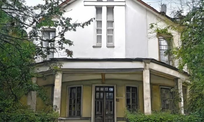kaple Panny Marie Pomocnice (Těšany) – akvarel