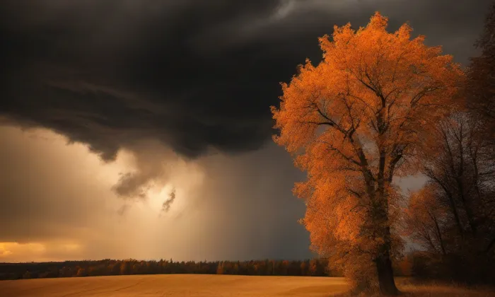 kaple Panny Marie Prostřednice všech milostí ve Vědlicích – autumn