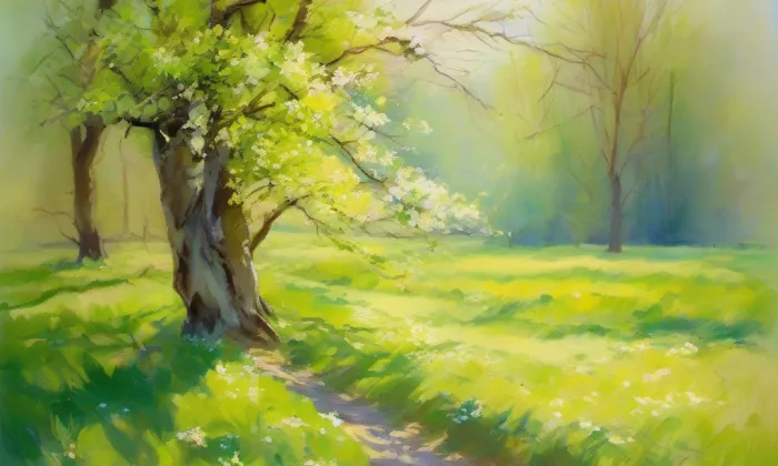kaple Panny Marie Prostřednice všech milostí ve Vědlicích – spring