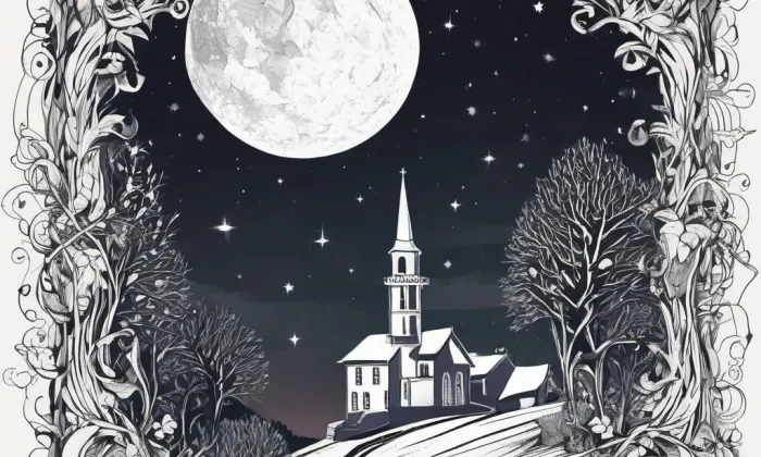 kaple Panny Marie Sedmibolestné (Libotov) – noc