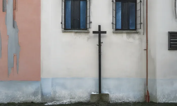 kaple Panny Marie Sněžné v Děčíně – winter