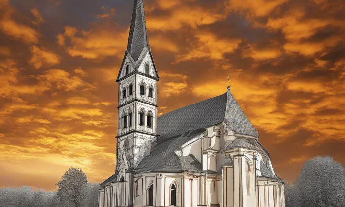 kaple Povýšení svatého Kříže v Brné – autumn