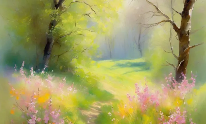kaple svaté Anny (Žárová) – spring