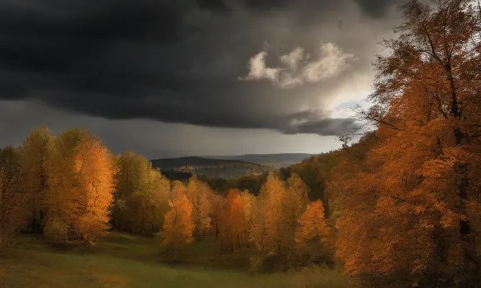 kaple svaté Anny (Bezděkov) – autumn