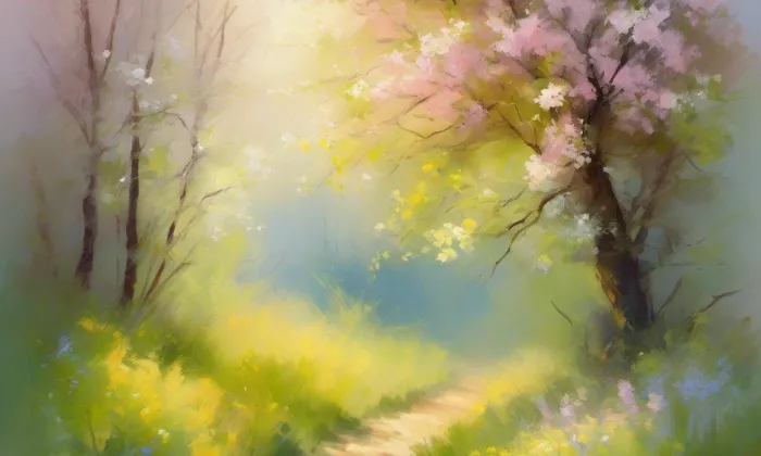 kaple svaté Anny (Borová Lada) – spring