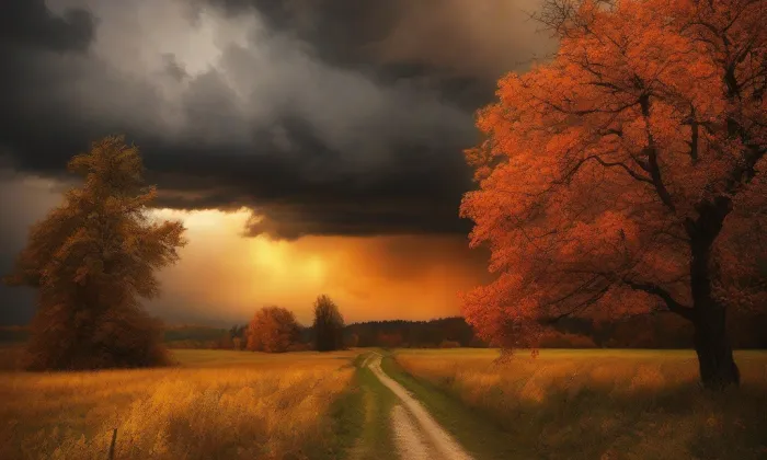 kaple svaté Anny (Lhotka) – autumn