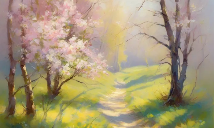 kaple svaté Anny (Lobendava) – spring