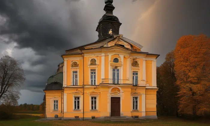 kaple svaté Anny (Studénka) – autumn