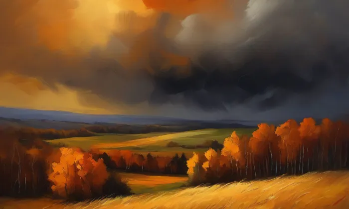 Kaple svaté Anny (Vikletice) – autumn
