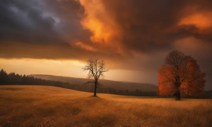 kaple svaté Anny ve Vítkově – autumn