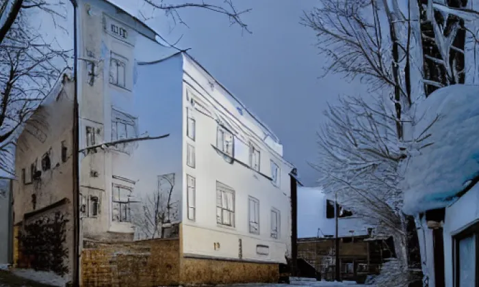kaple svaté Barbory (Olomouc) – winter